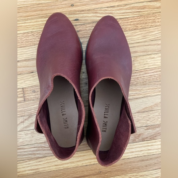 Sevilla Smith burgundy boots with black sole - Picture 5 of 10